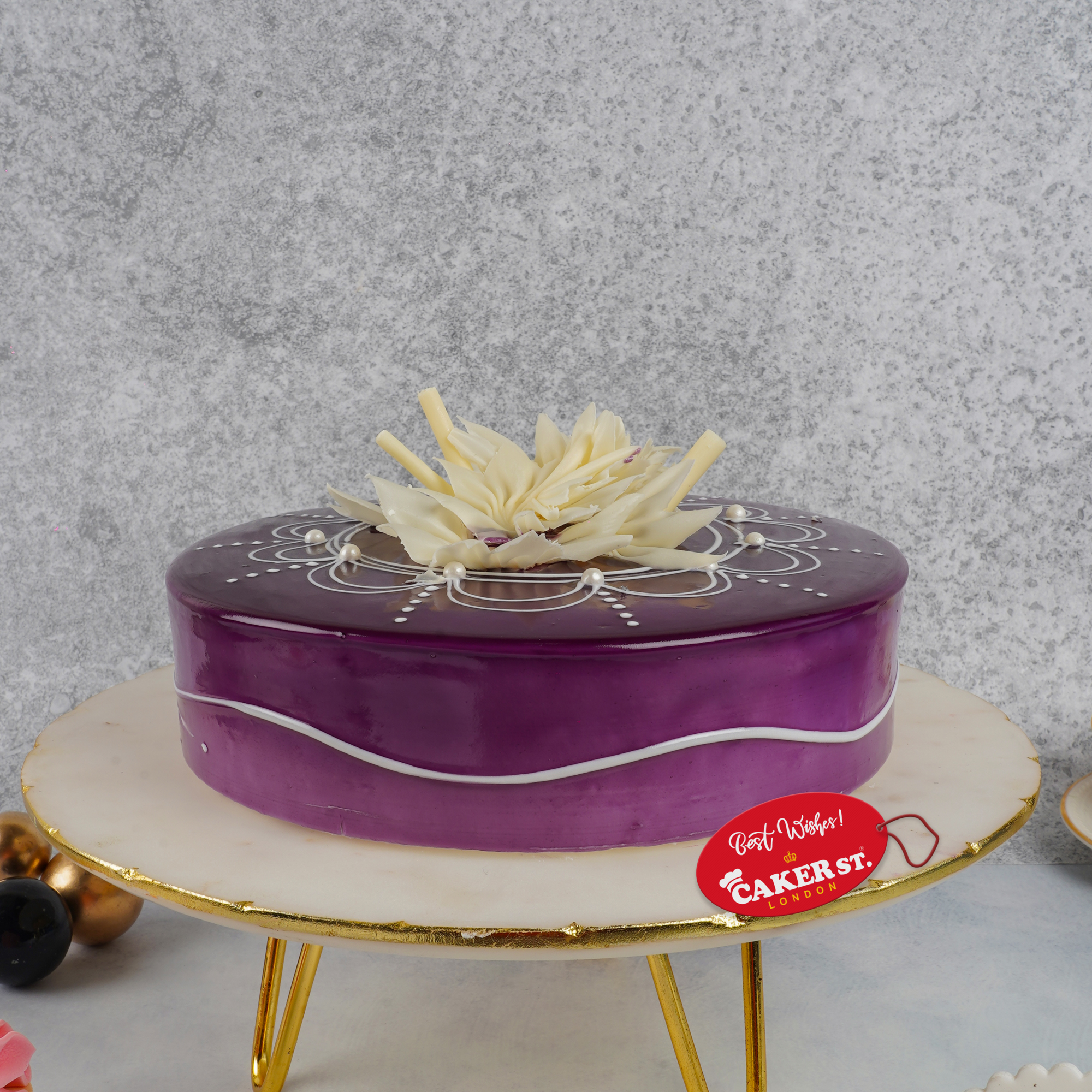 Pearl Blueberry Cake