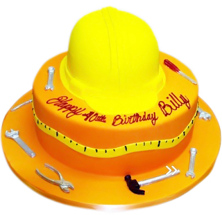 Personalised Bob the Builder Birthday Cake