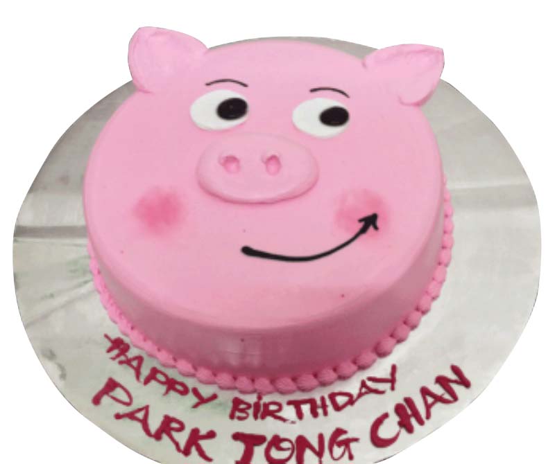 Peppa-Pig-face-Cake – The Cakeway