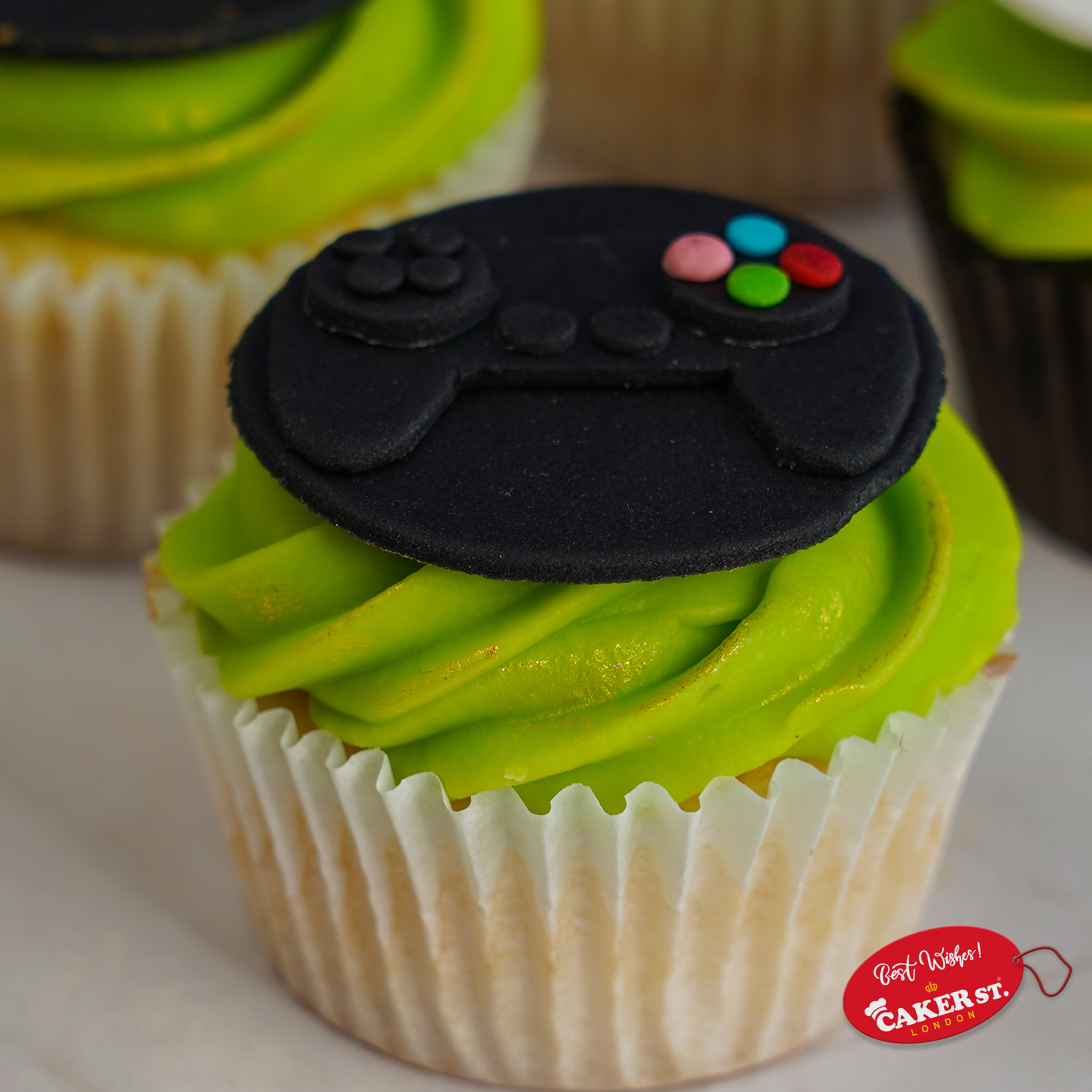 PlayStation Pulse Cupcakes