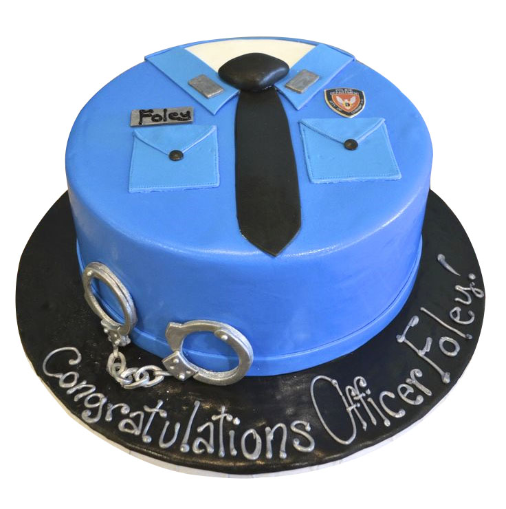 Police Design Cake - Your Koseli Celebrations | Order Cakes Online in Nepal
