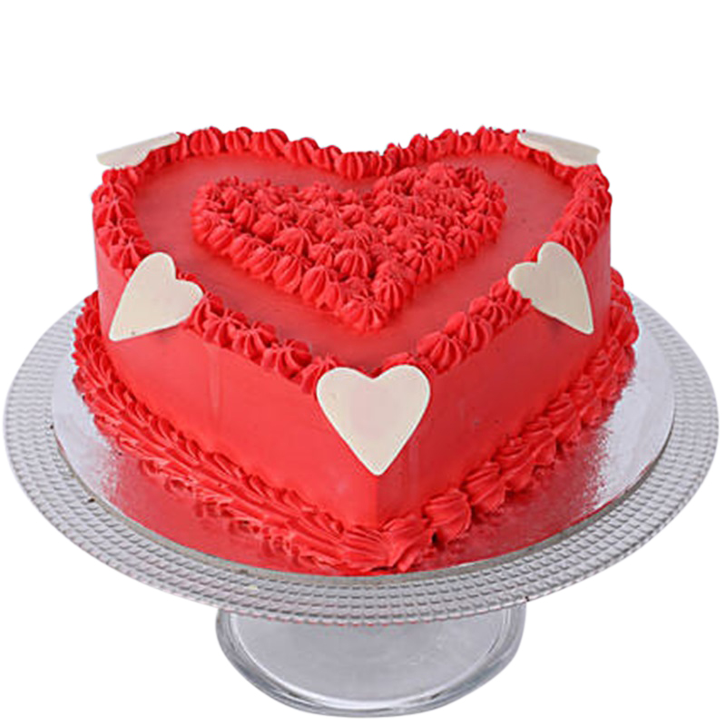 Sweet Red Heart Velvet Cake | Surprise Hours