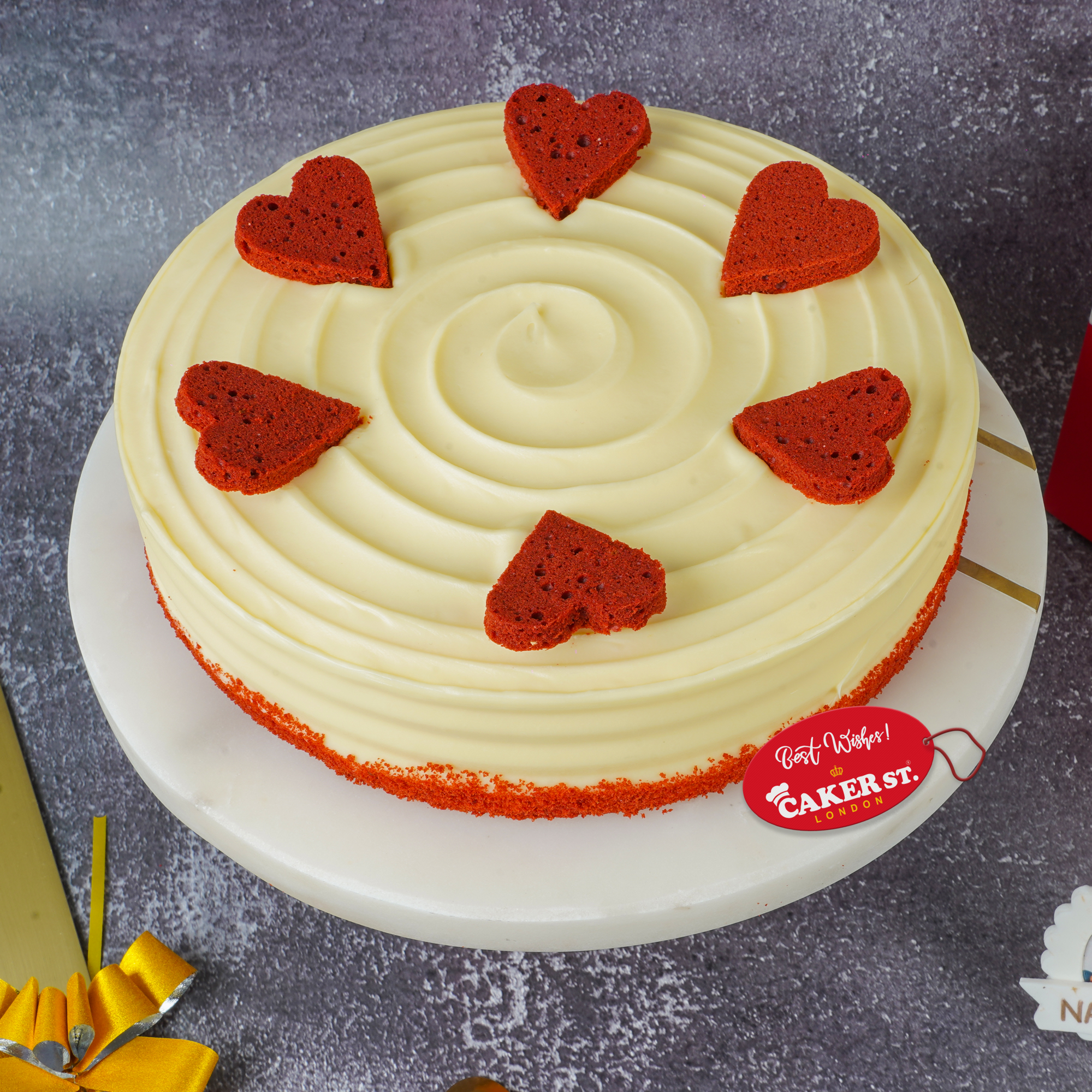 Red Velvet Petals Cake 