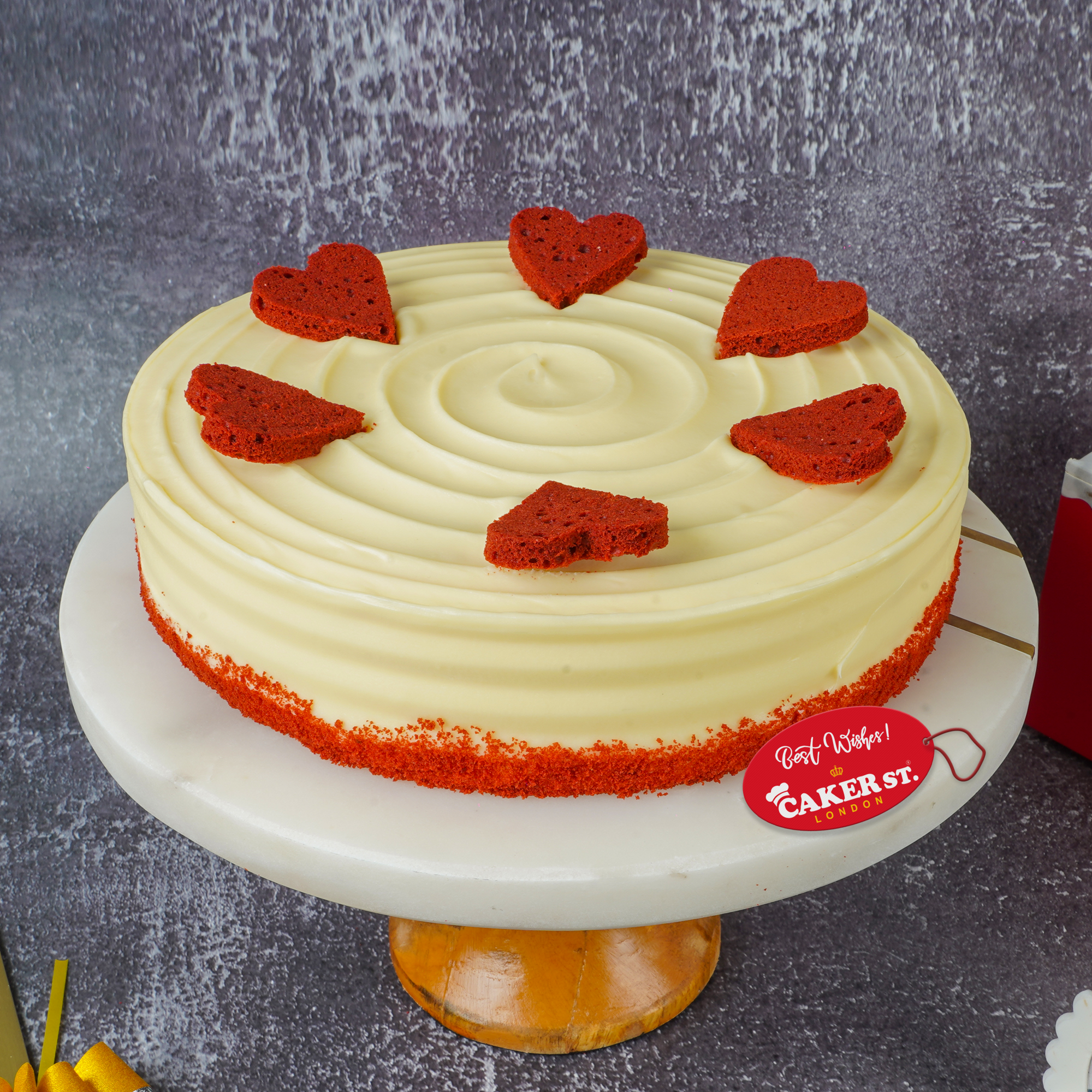 Red Velvet Petals Cake 