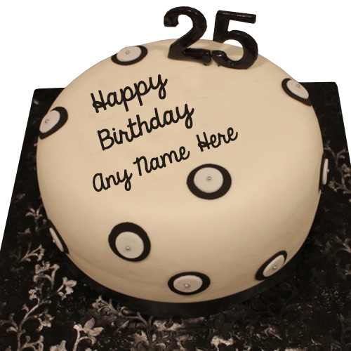 25th cake