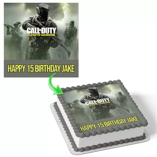 Call Of Duty Cake