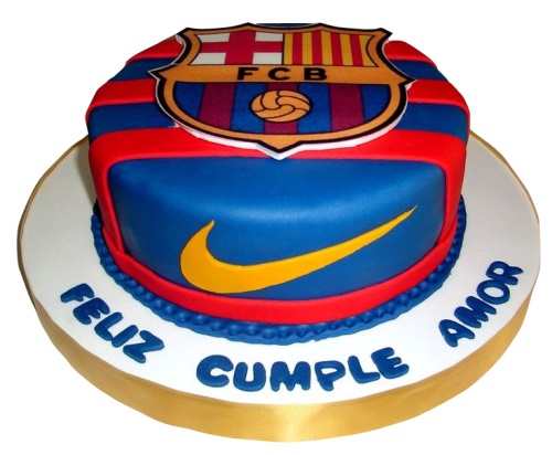 Fc barcelona cake