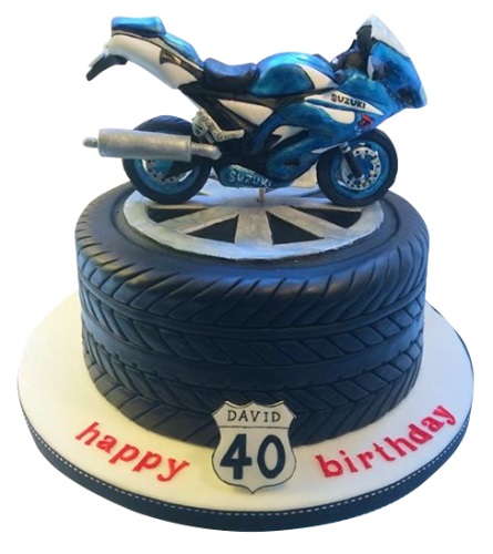 Motorbike 18th Birthday cake... - Cupcakes for all Occasions | Facebook