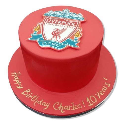 Liverpool Football Birthday Cake