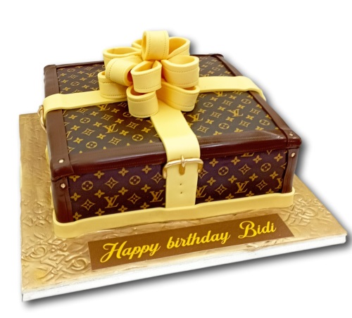Louis Vuitton LV Happy Birthday Decoration Set Cake Topper for Birthday  Cake Custom Name