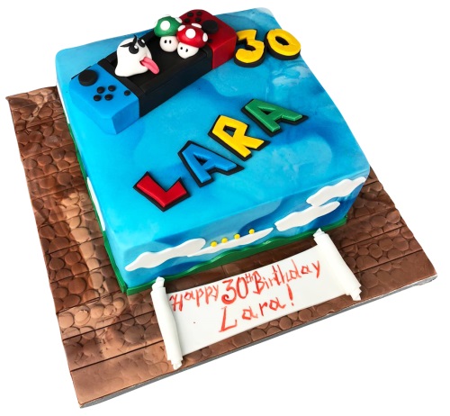 Nintendo Switch Cake