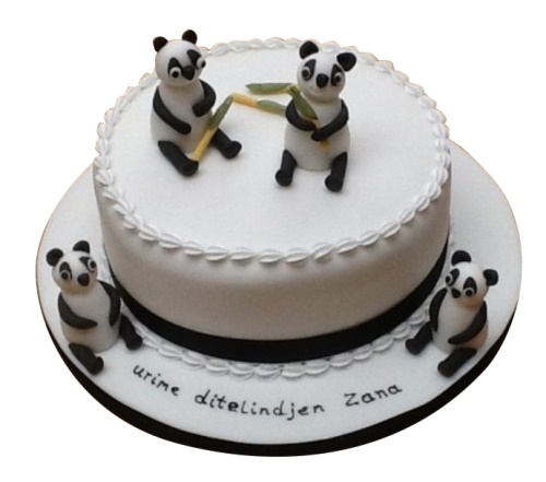 Panda cake