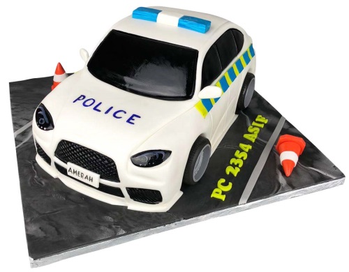 Police Car Cake