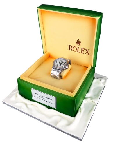 Rolex Watch Cake