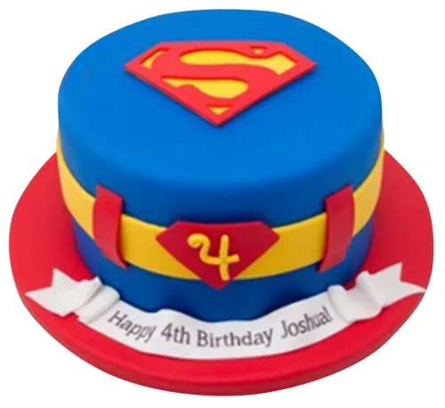 Superman Cake