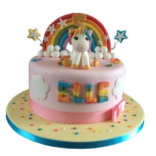 Unicorn Theme cake