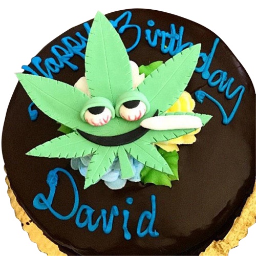 Weed Birthday Cakes For Men