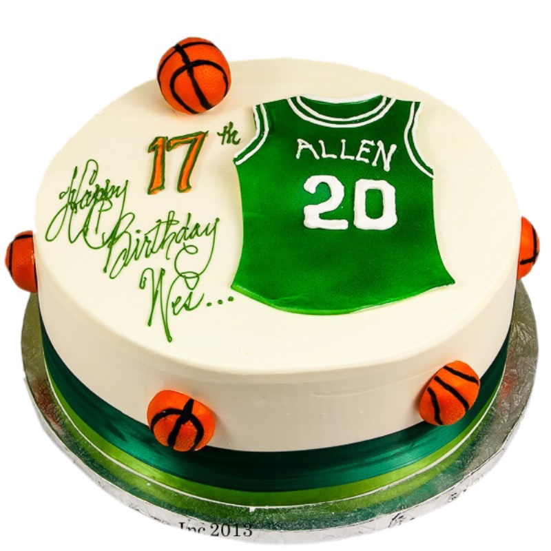 basket ball cake