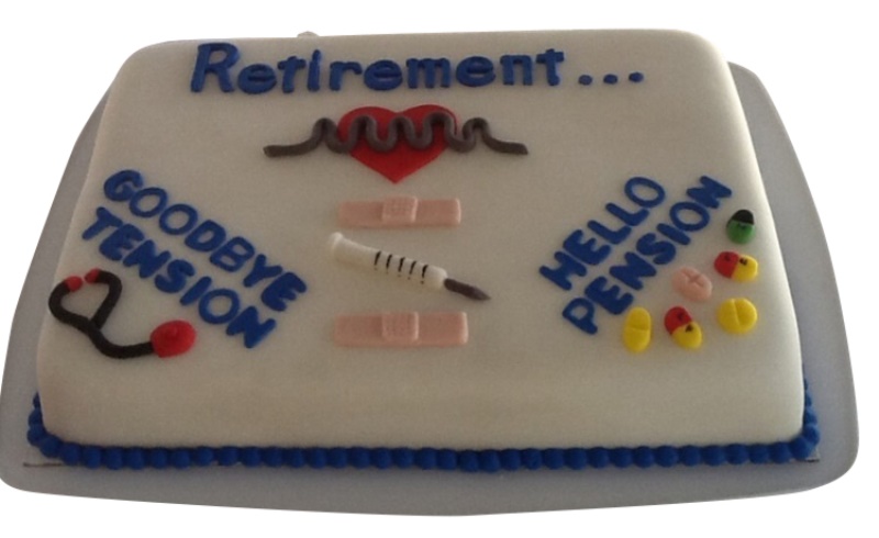 Retirement Cake