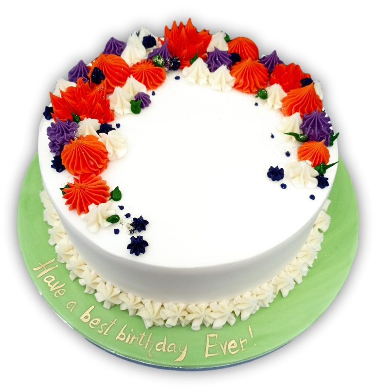 Royal Icing Birthday Cake