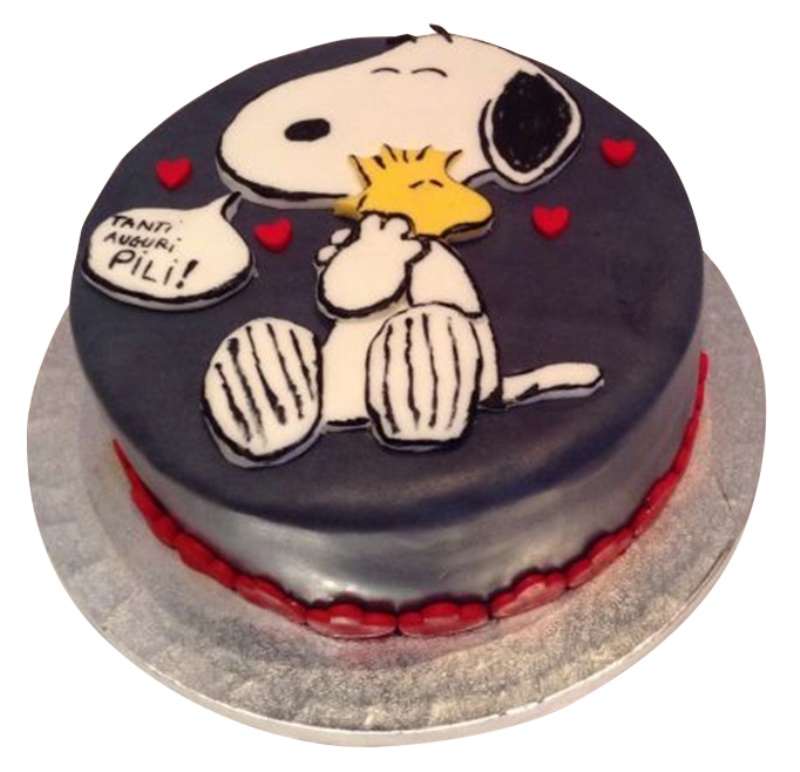 Snoopy Cake