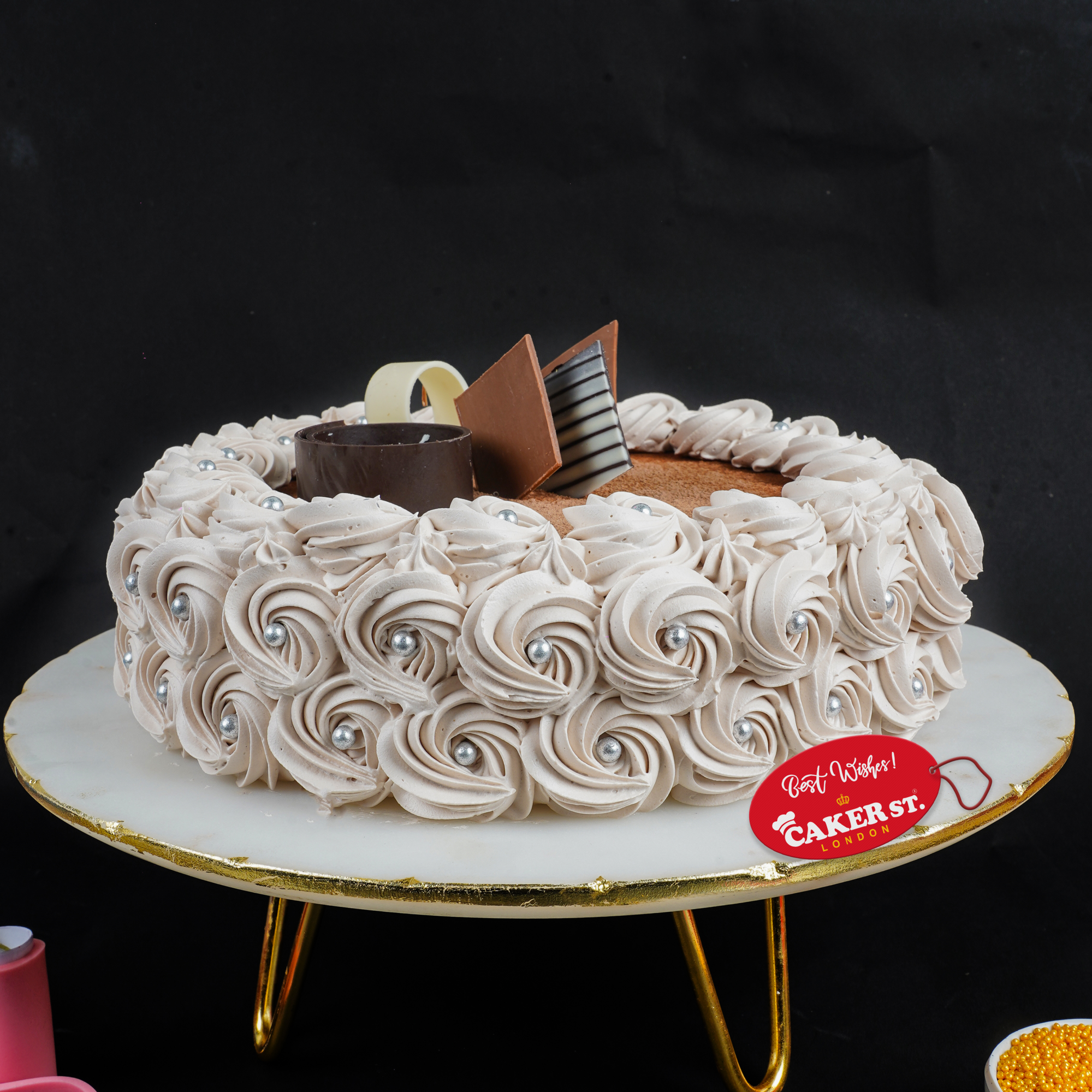 Rose Coffee Tiramisu Cake