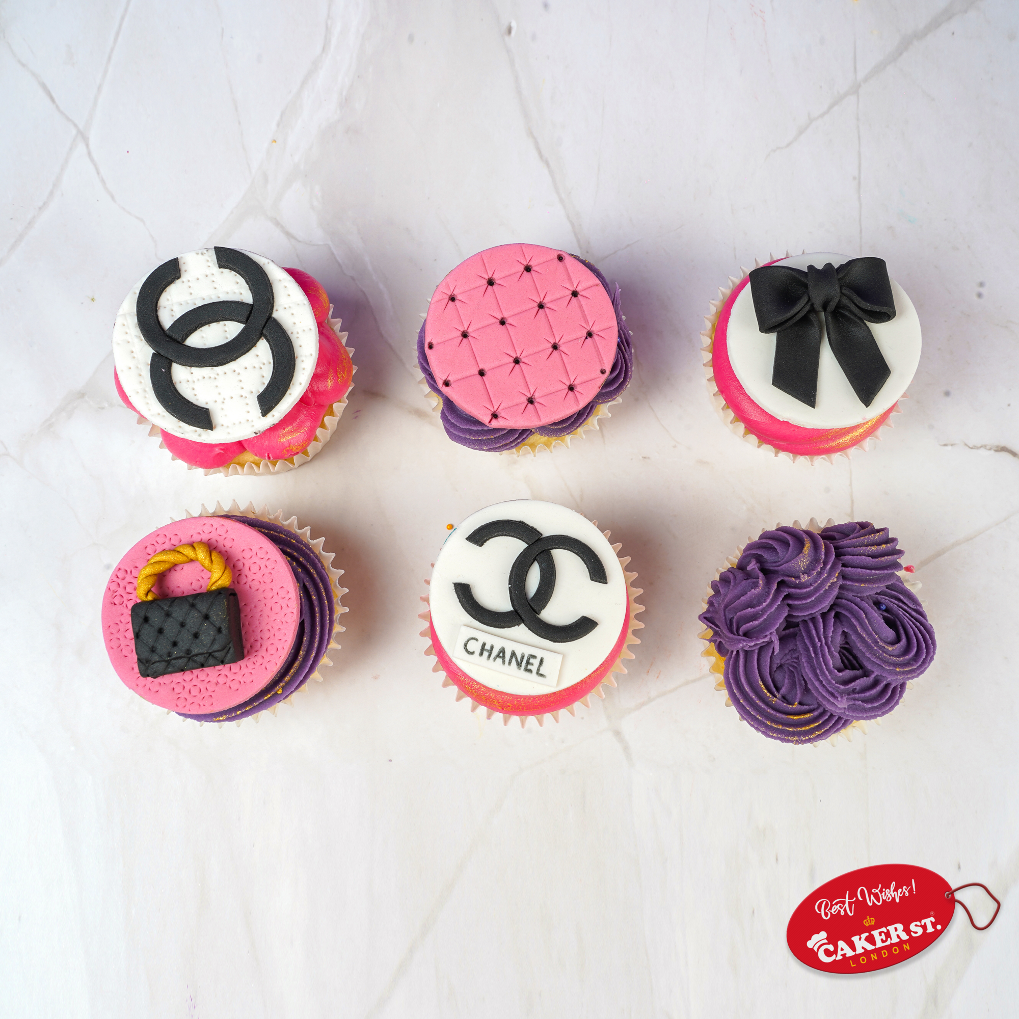  Signature Chanel Cupcakes