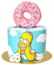 Simpsons Cake