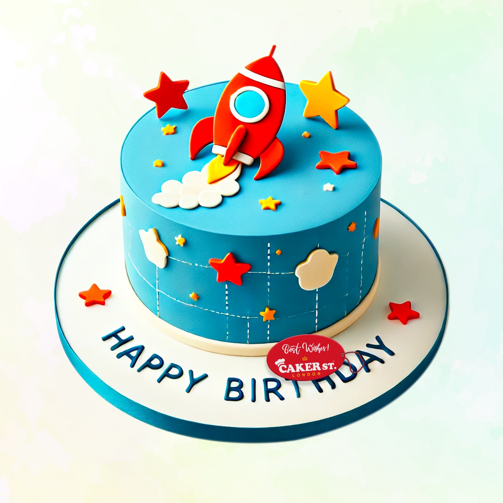 Space Birthday Cake 