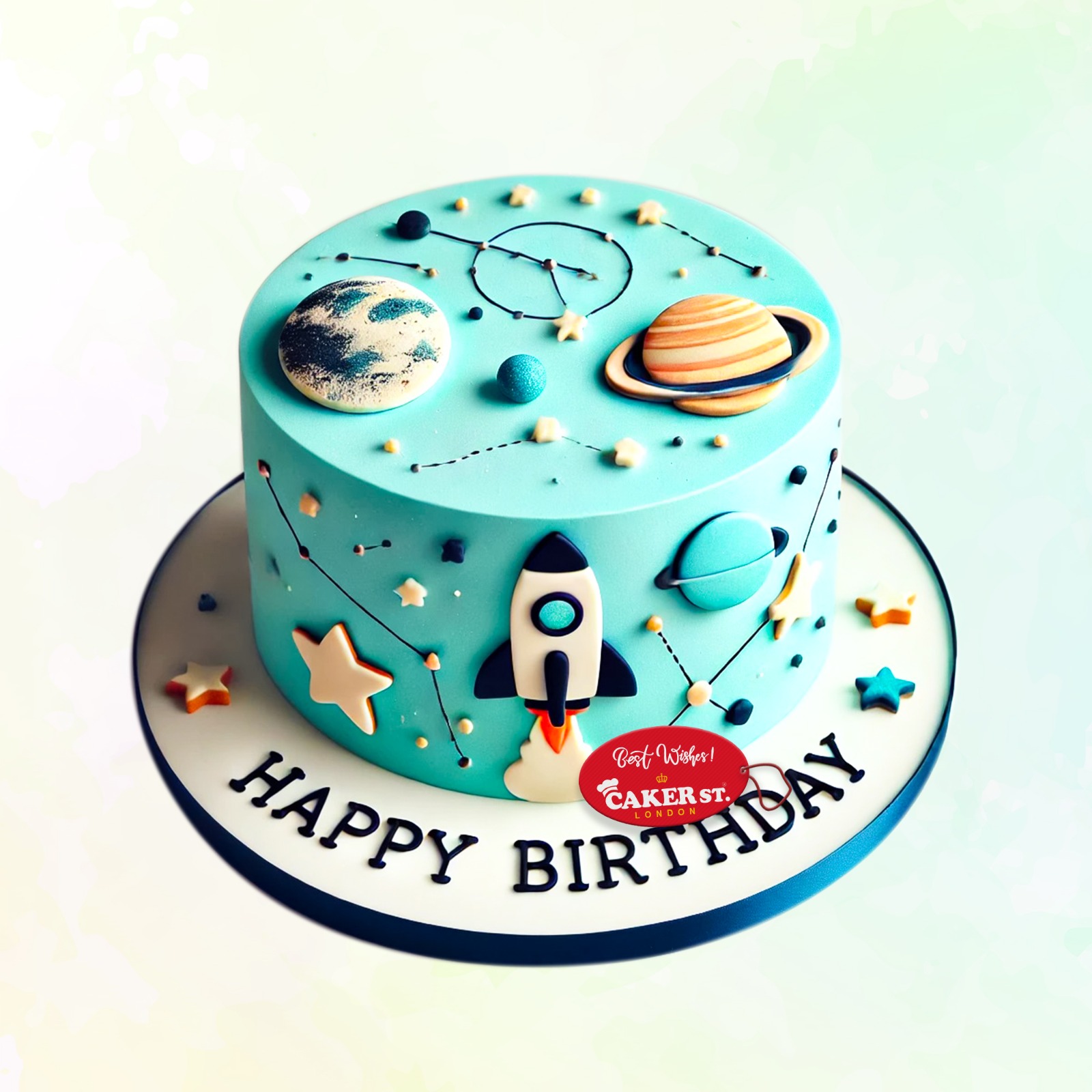 Space Birthday Cake