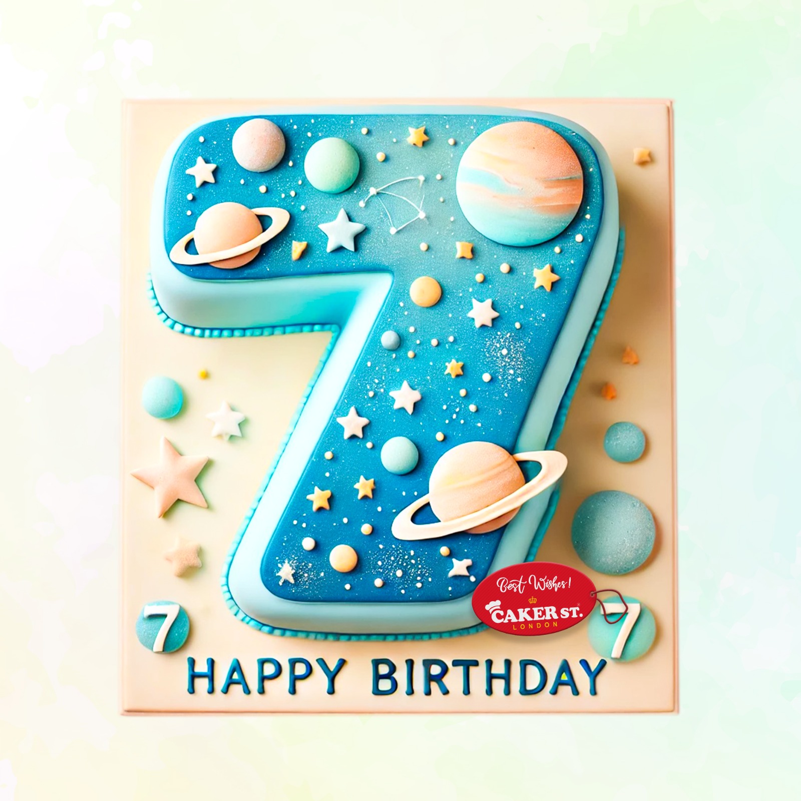 Space Birthday Cake 