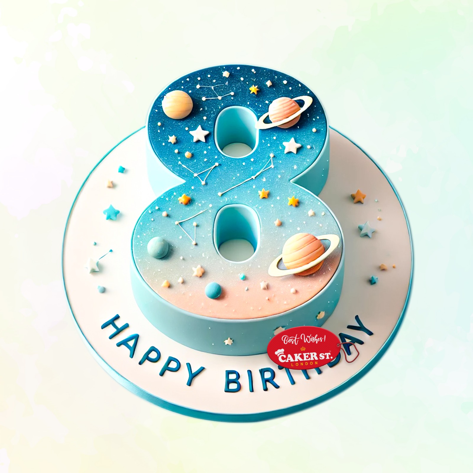 Space Birthday Cake 