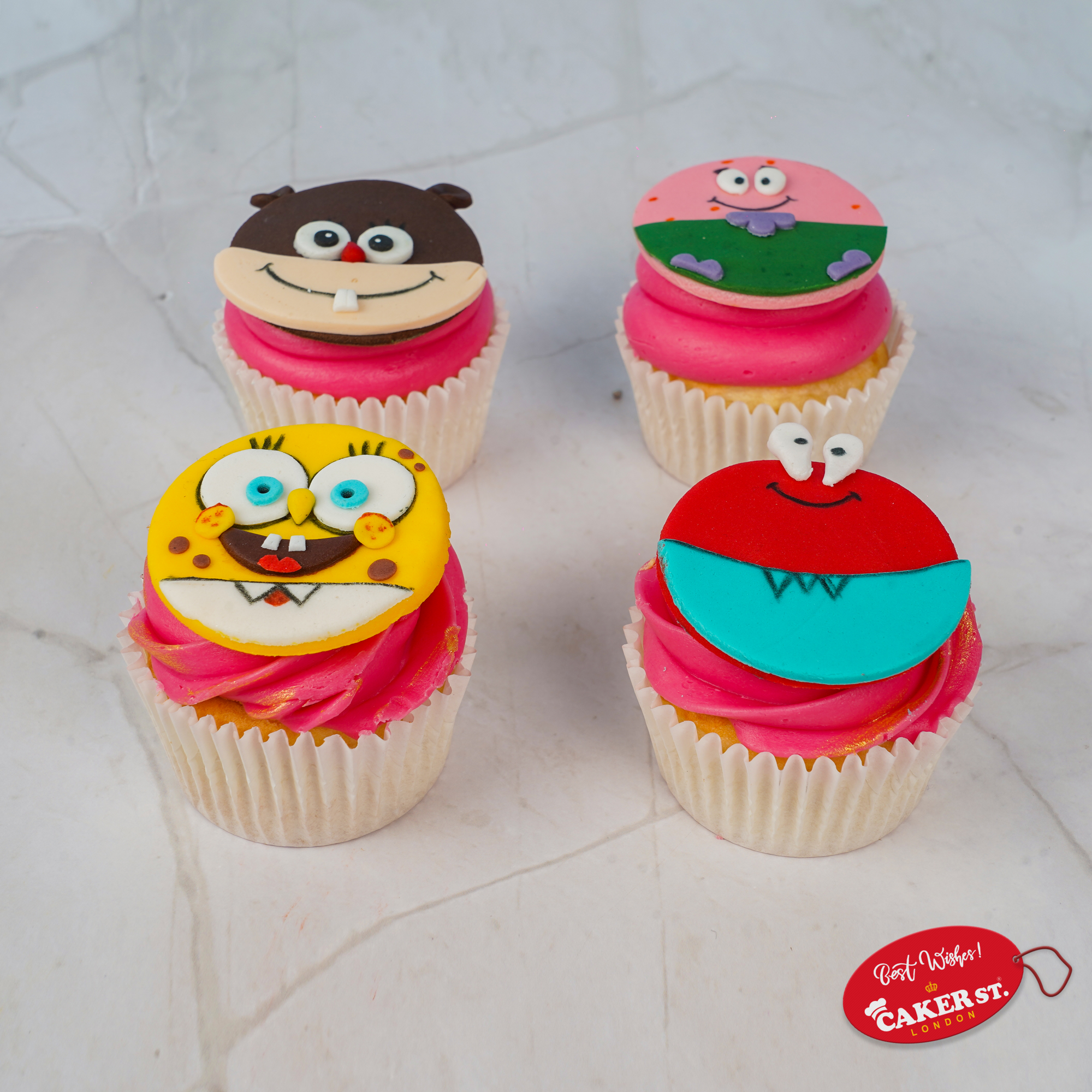 Spongebob-Tastic Treats Cupcakes