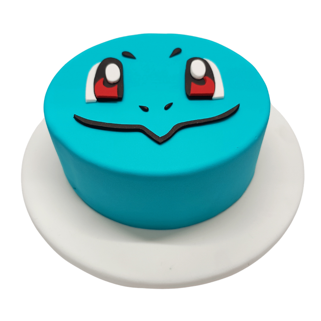 Squirtle Pokemon Birthday Cake