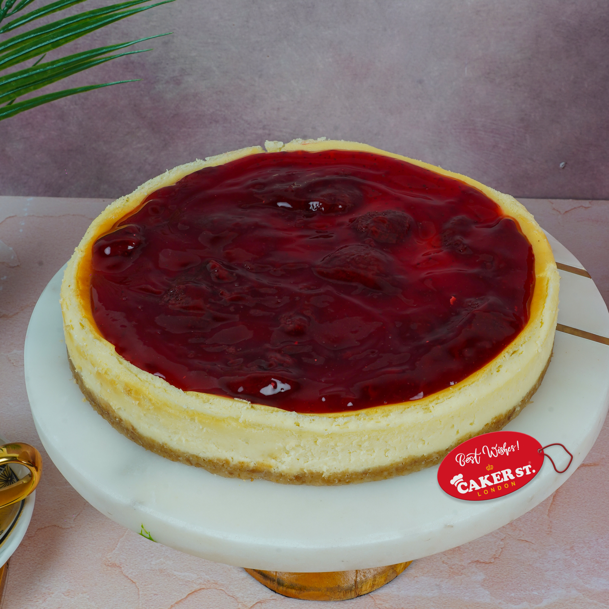 Strawberry Fields Cheesecake