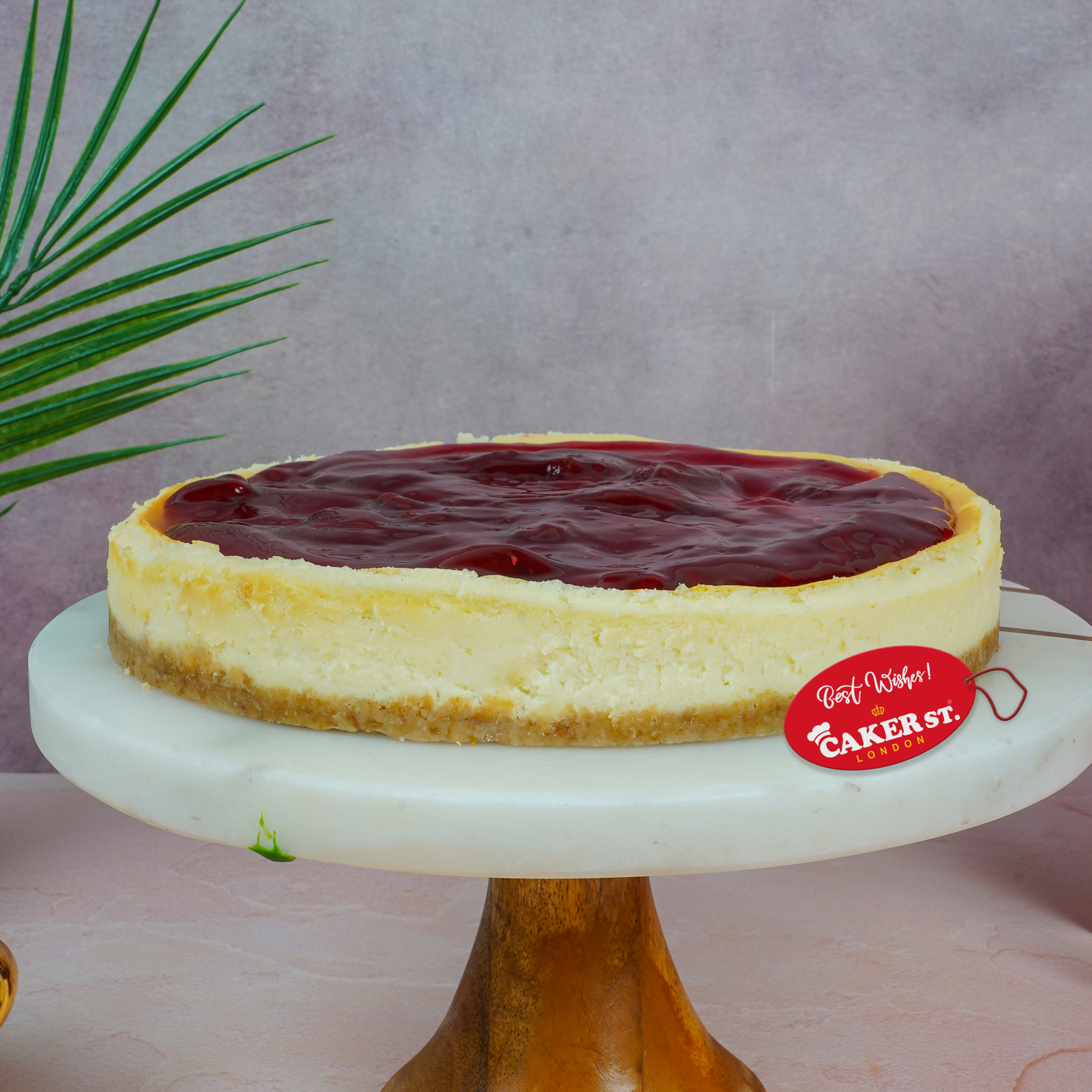 Strawberry Fields Cheesecake