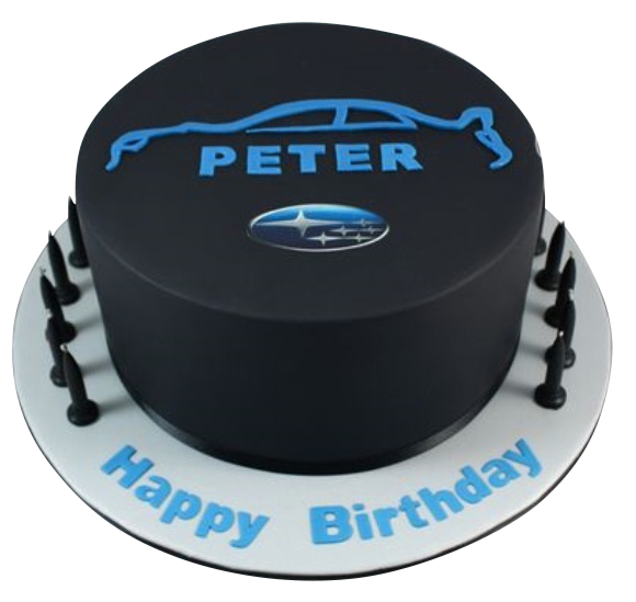 Subaru cake - Subaru Cake 14593