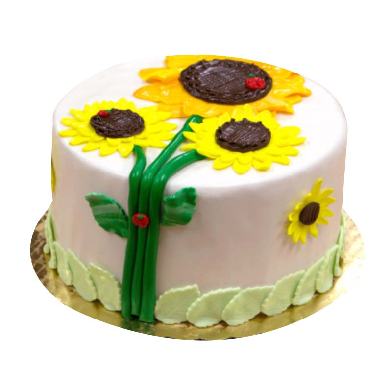 Sunflower cake