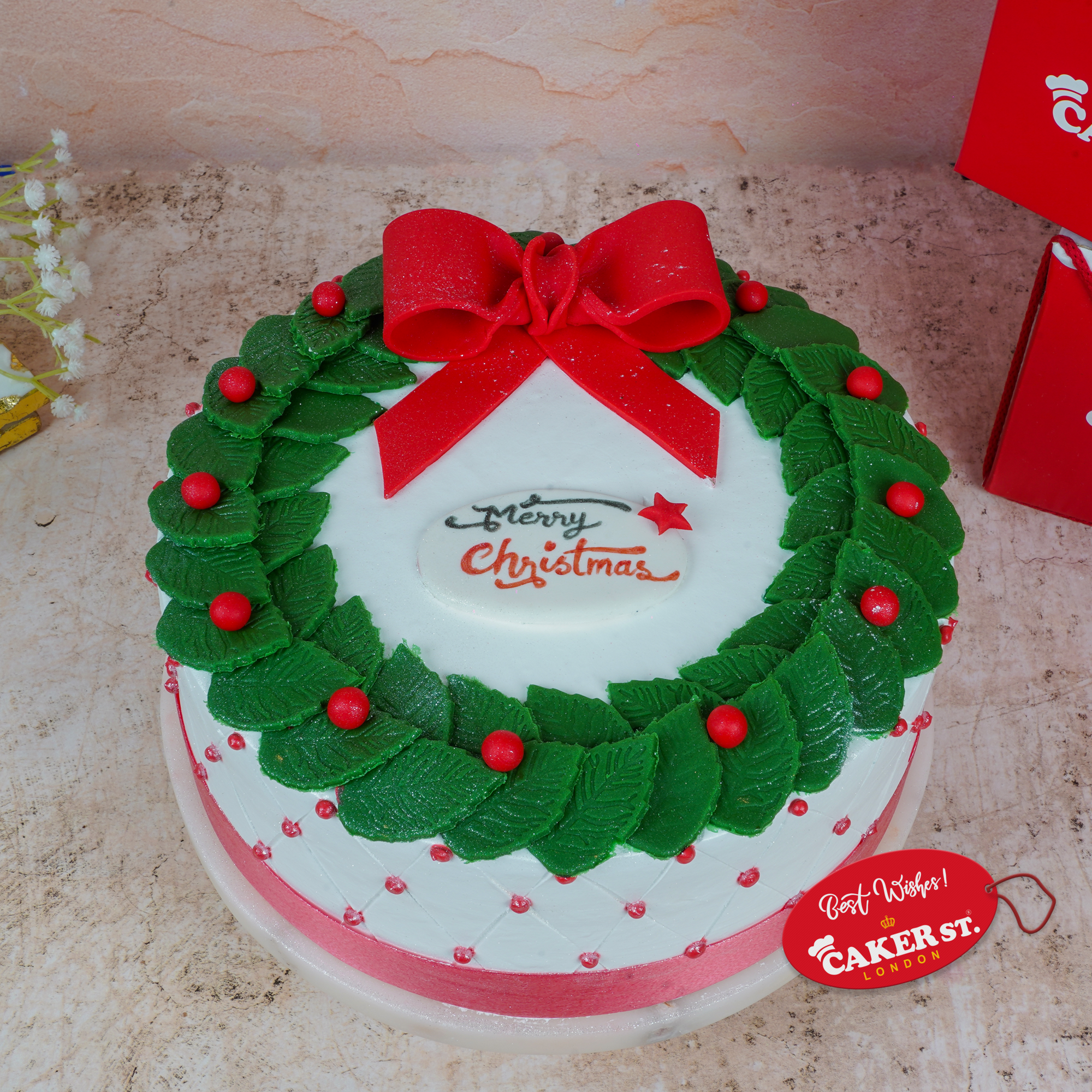 Surprise Inside Christmas Cake