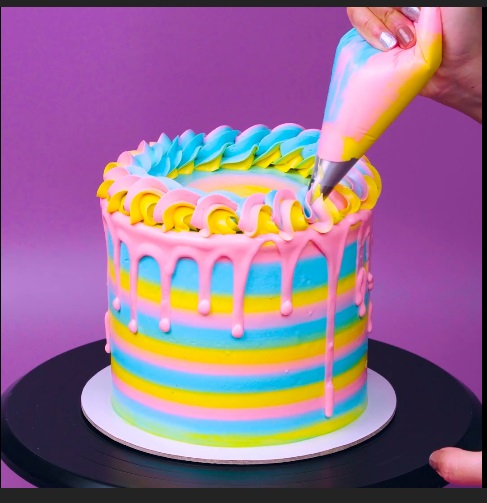 The Pastel Choco Delight - DIY Cake