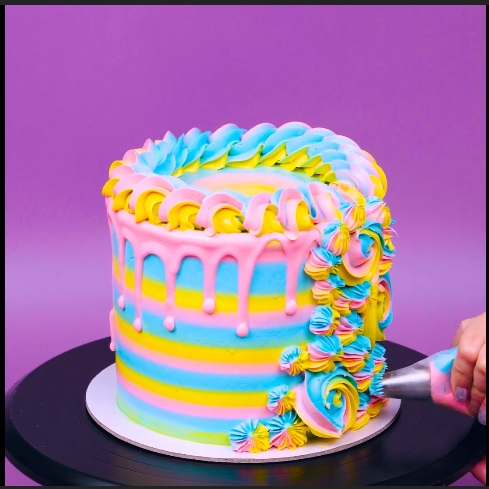 The Pastel Choco Delight - DIY Cake