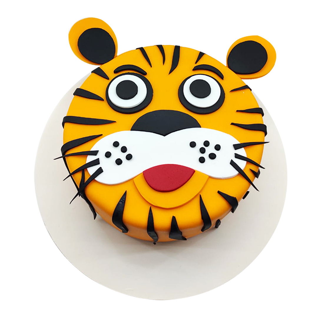 Tiger Birthday Cake