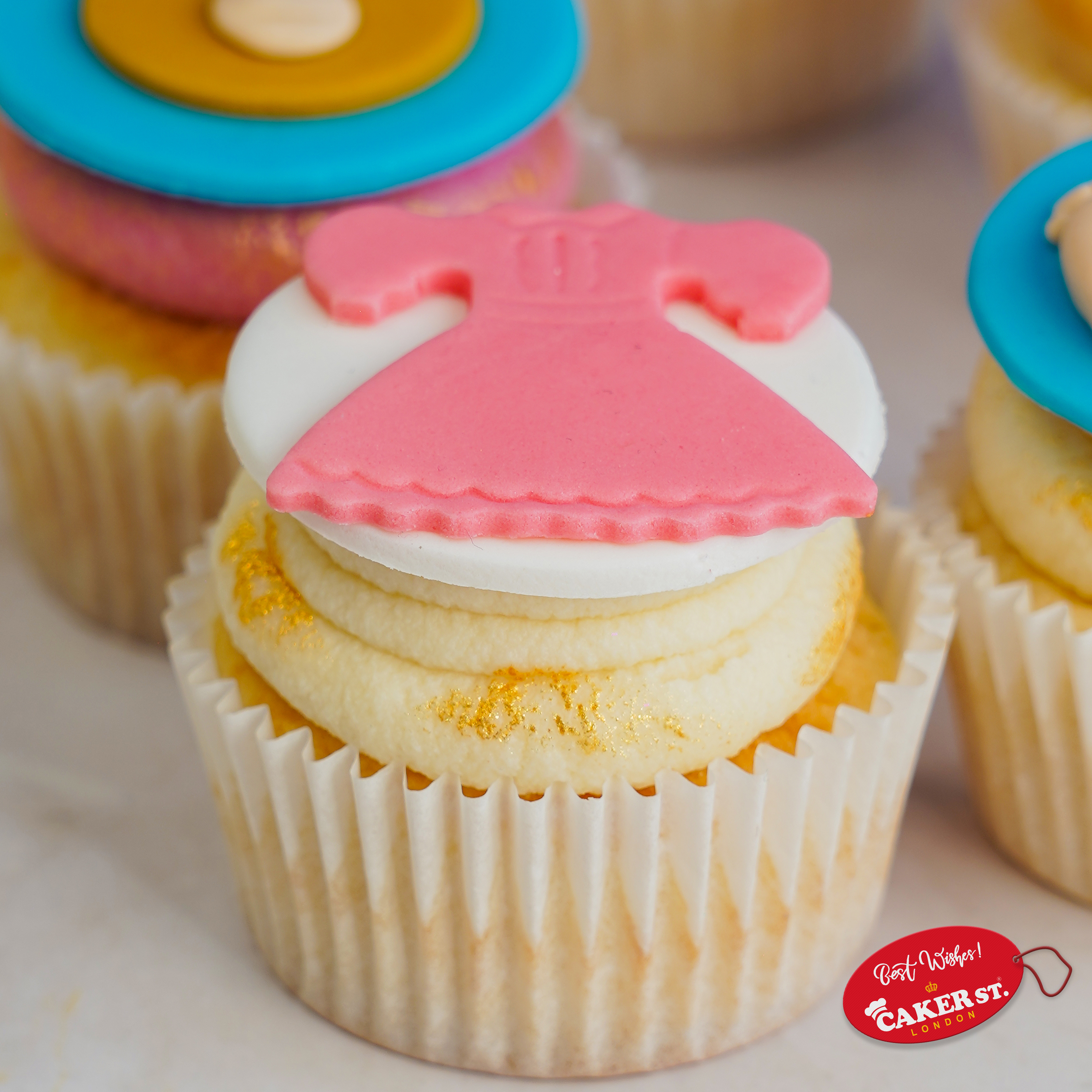 baby shower cupcakes for Girls