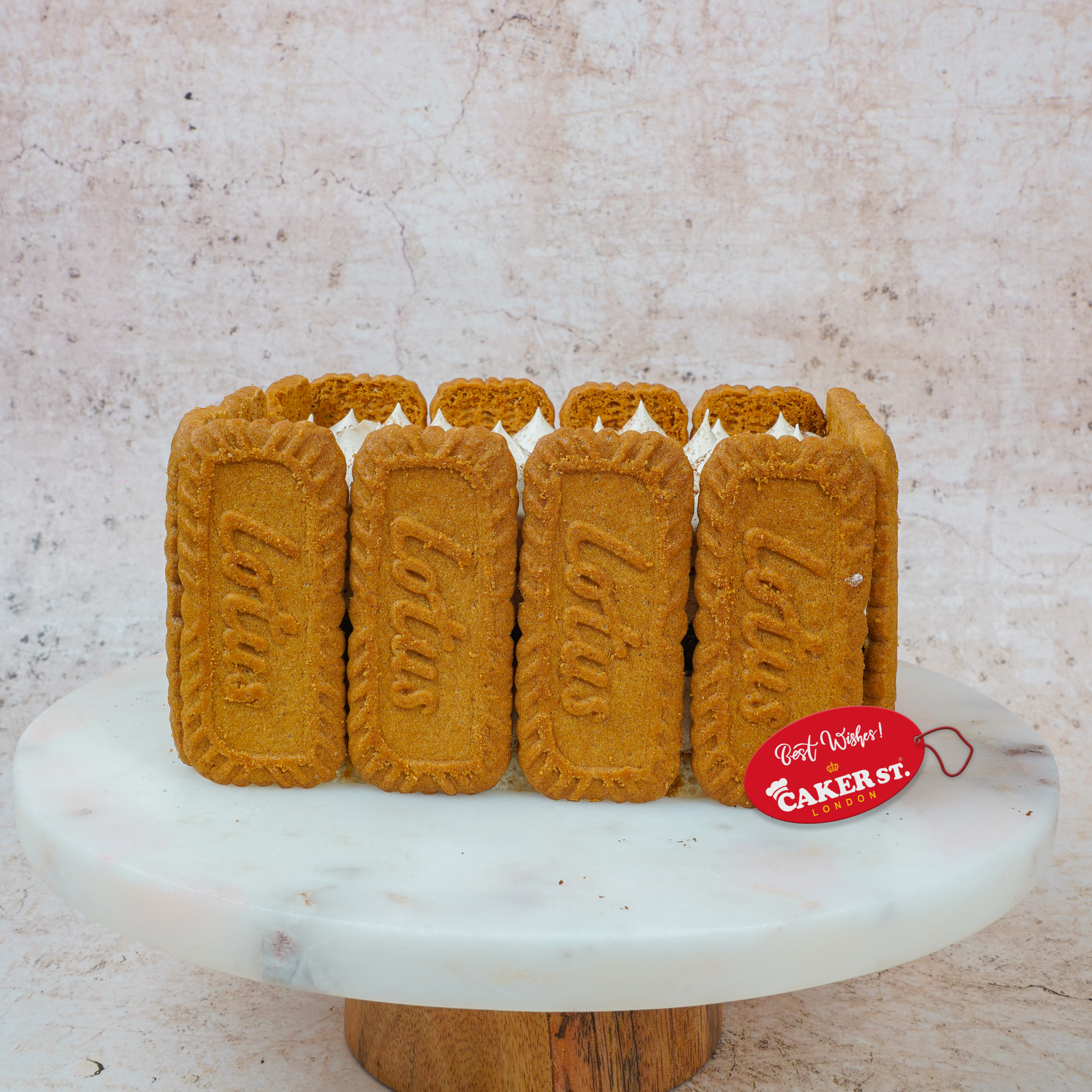 Tiramisu with Lotus Biscoff Cake