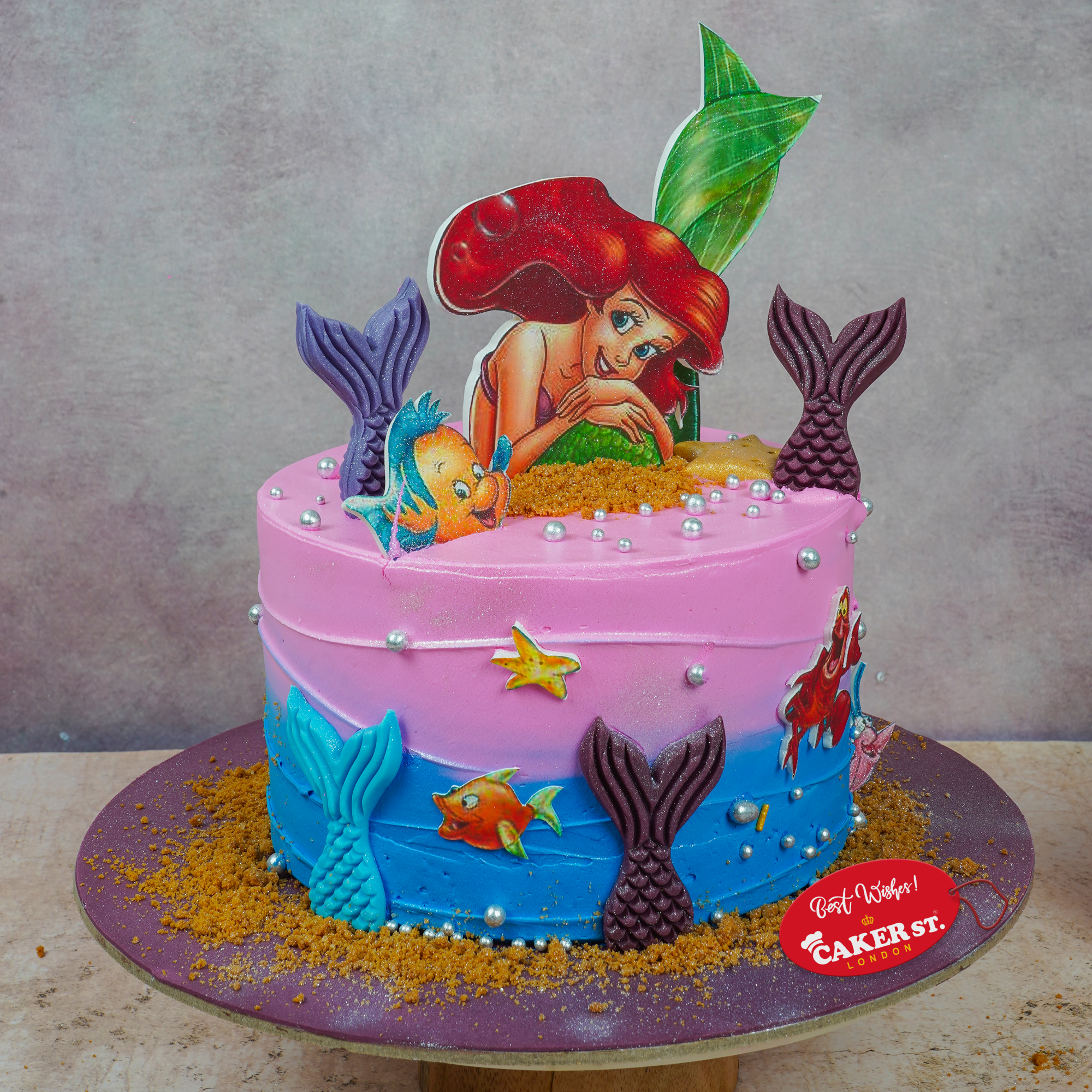 Undersea Fantasy Mermaid Cake