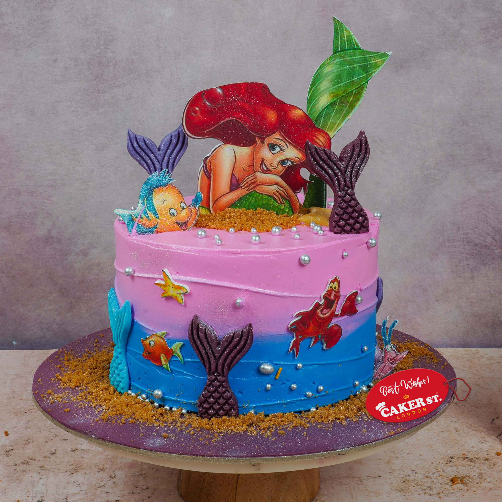 Undersea Fantasy Mermaid Cake