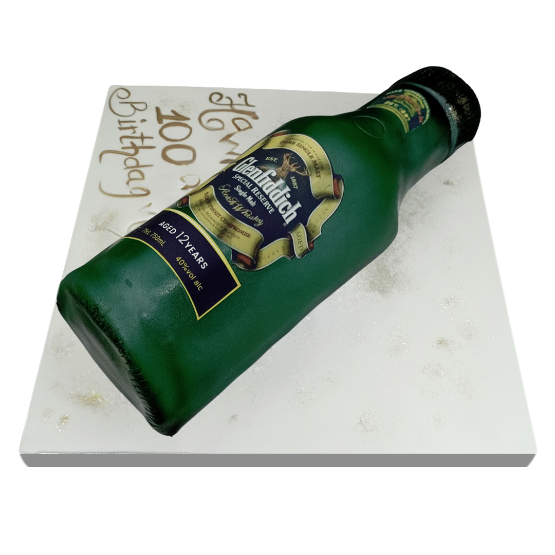 Wine Bottle Cake