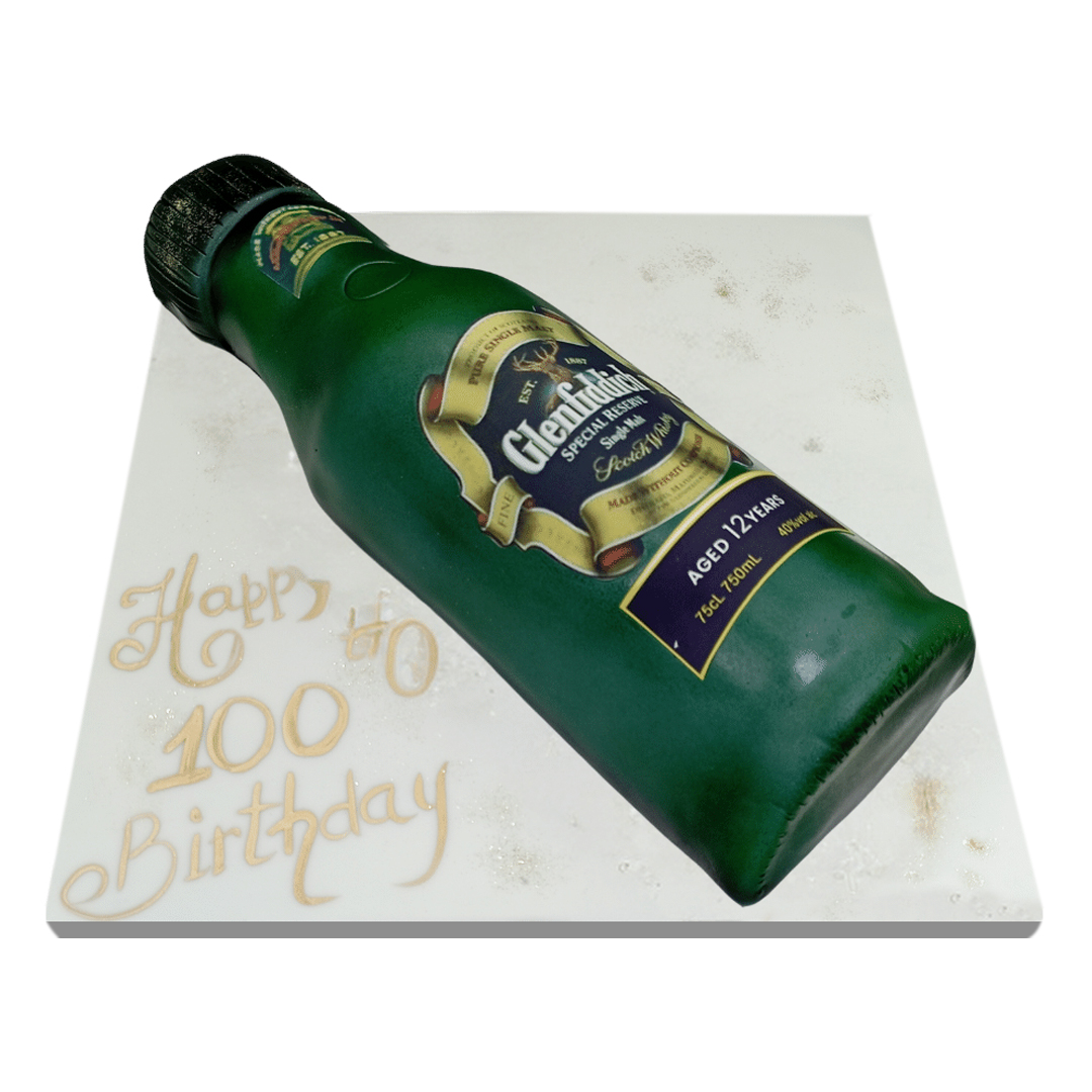 Wine Bottle Cake